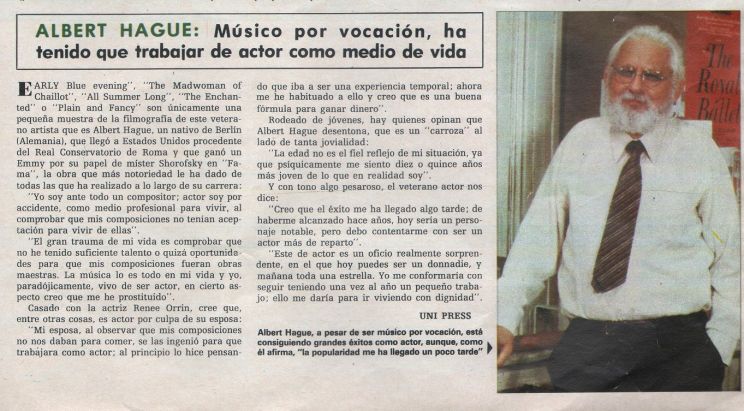 Albert Hague