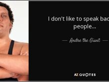 André the Giant