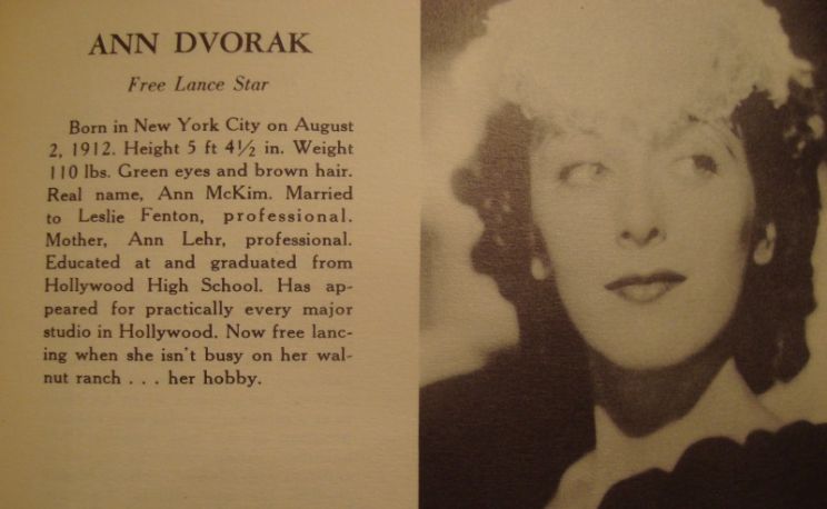 Ann Dvorak