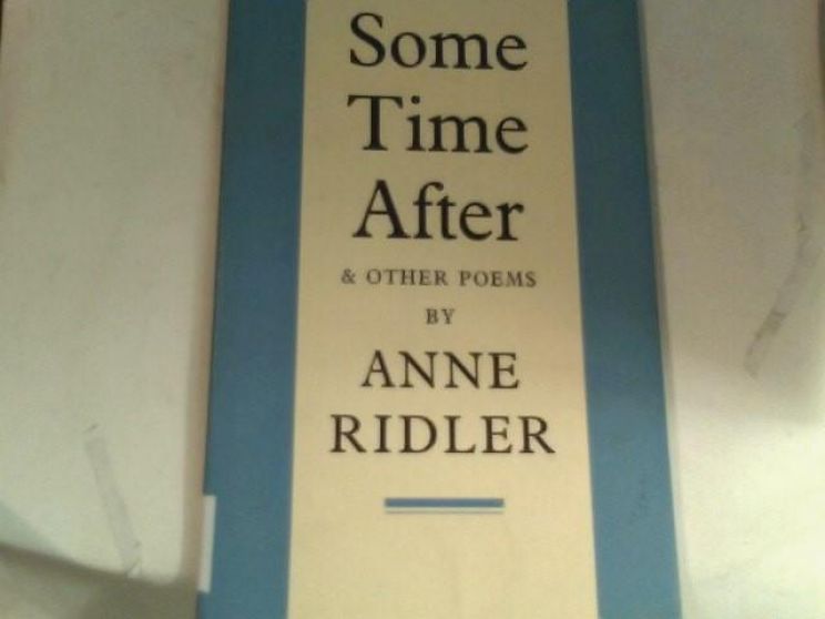 Anne Ridler