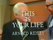 Arnold Ridley