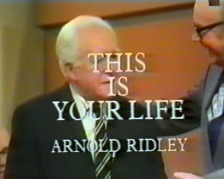 Arnold Ridley