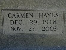 Carmen Hayes