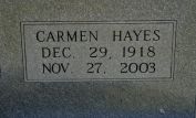 Carmen Hayes