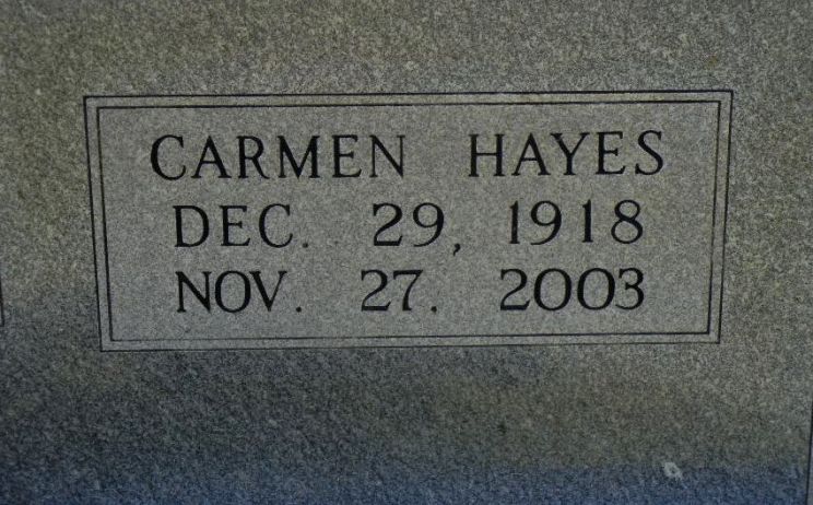 Carmen Hayes