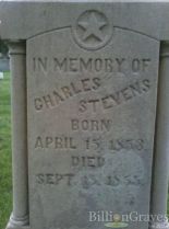 Charles Stevens photo