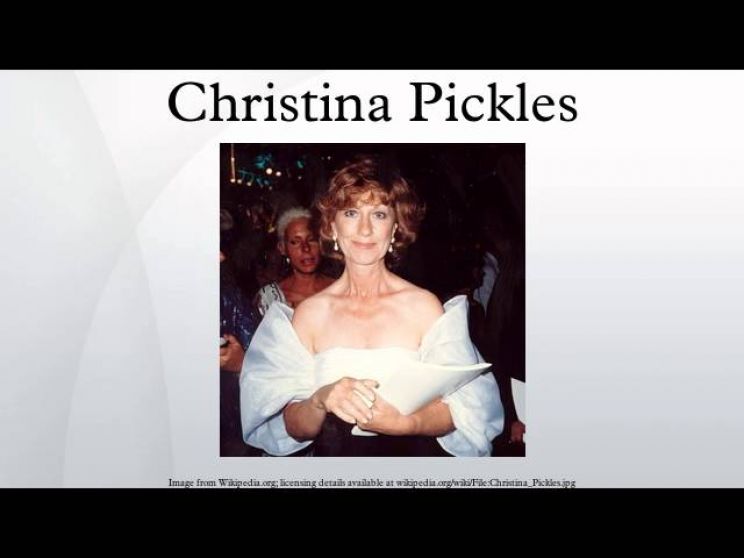 Christina Pickles