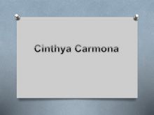 Cinthya Carmona