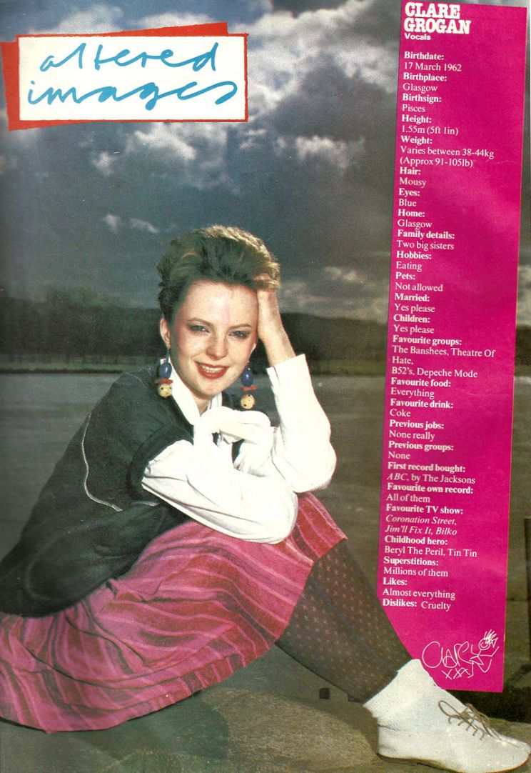 Clare Grogan