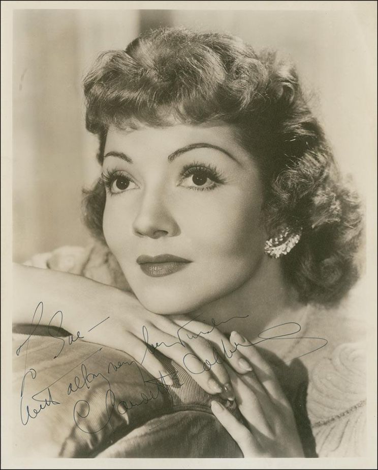 Claudette Colbert