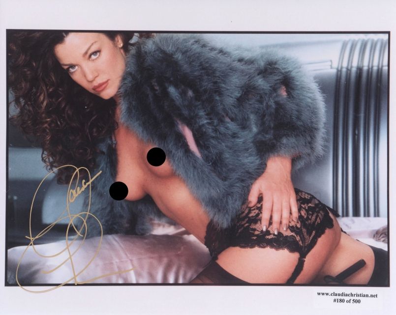 Claudia Christian. 