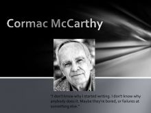 Cormac McCarthy