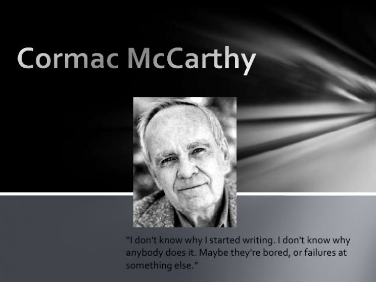 Cormac McCarthy
