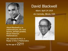 David Blackwell