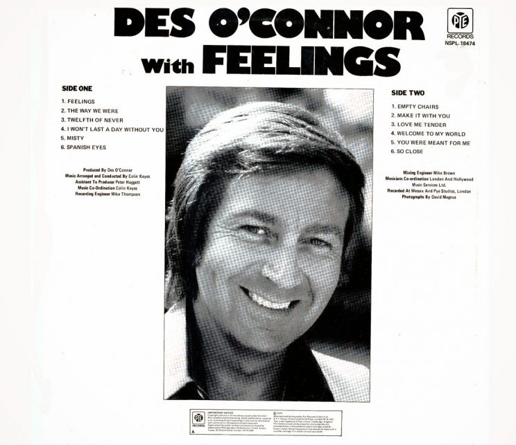 Des O'Connor