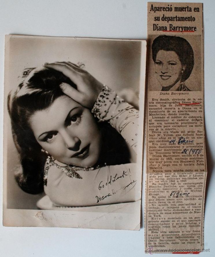 Diana Barrymore
