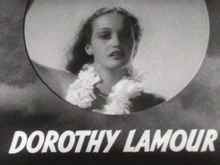 Dorothy Lamour