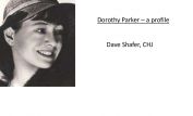 Dorothy Parker