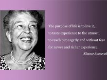 Eleanor Roosevelt