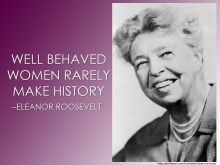 Eleanor Roosevelt