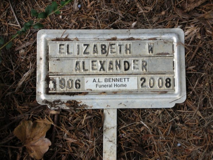 Elizabeth W. Alexander