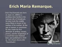 Erich Maria Remarque