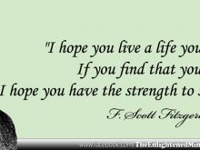 F. Scott Fitzgerald