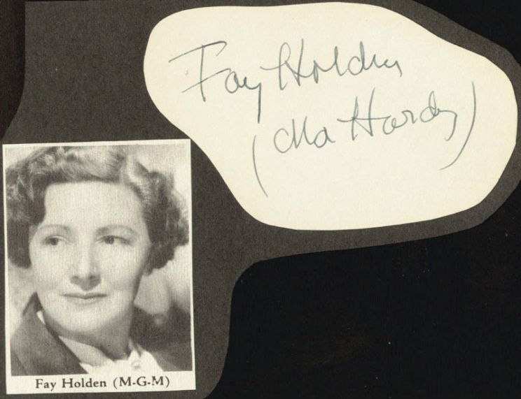 Fay Holden