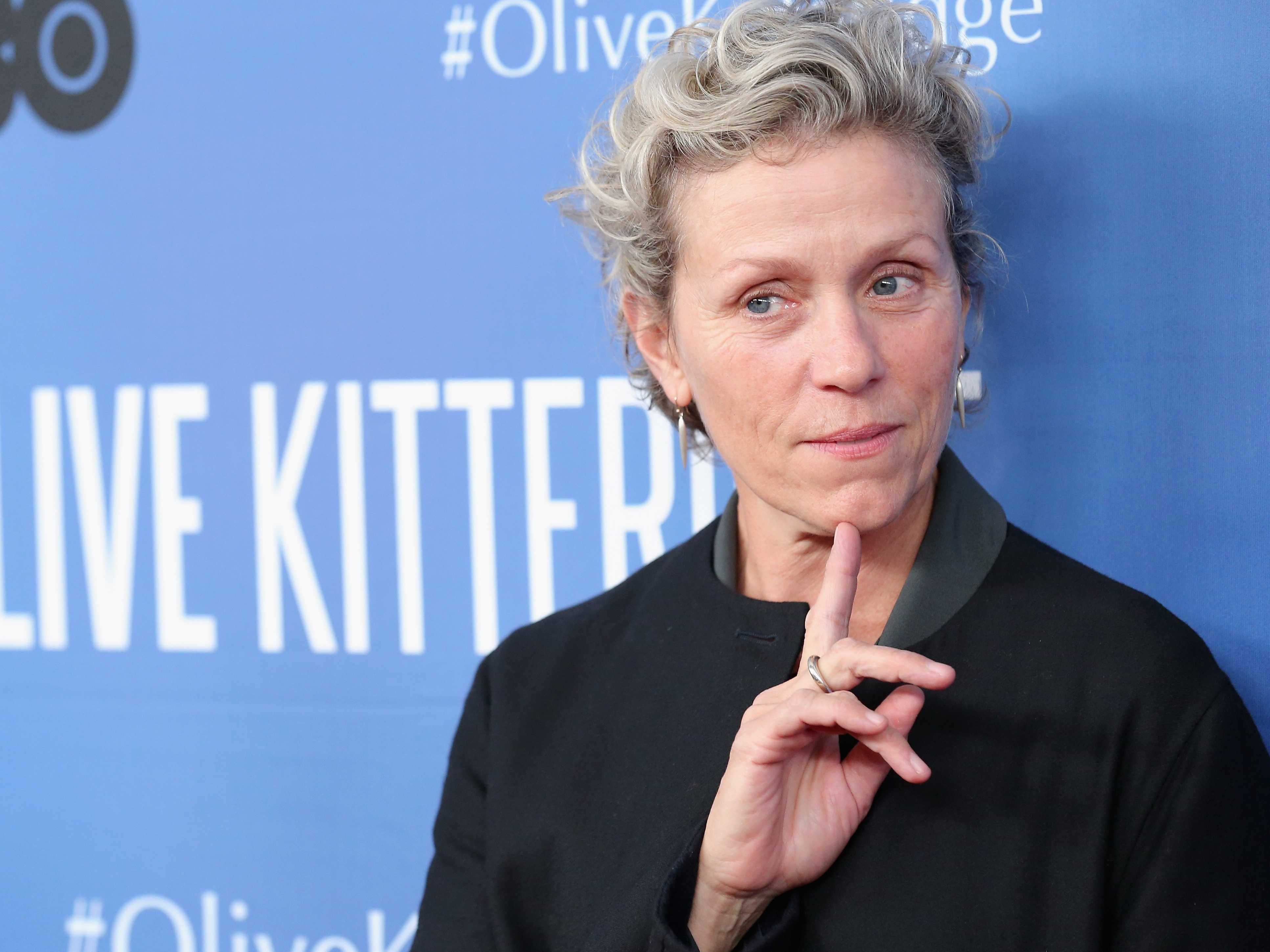 Frances McDormand. 