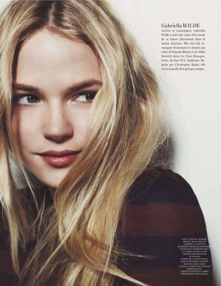 Gabriella Wilde