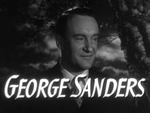 George Sanders