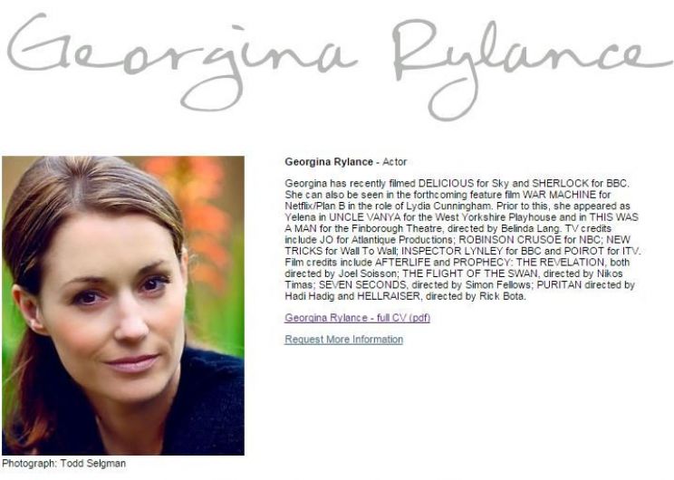 Georgina Rylance