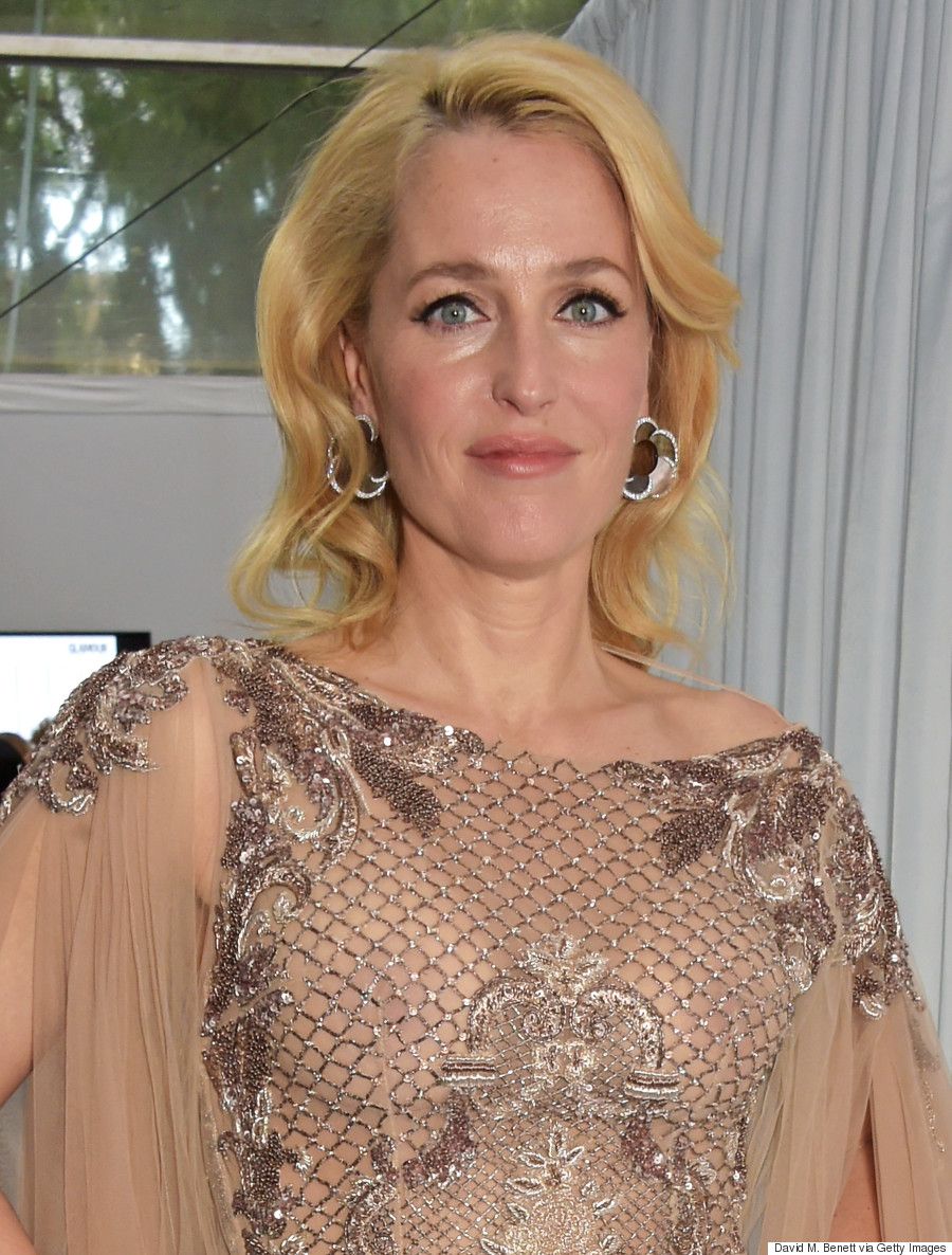 Gillian Anderson. 