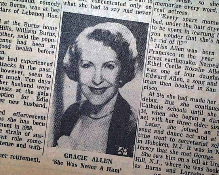 Gracie Allen