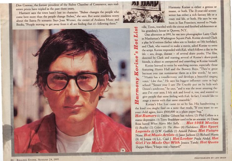 Harmony Korine