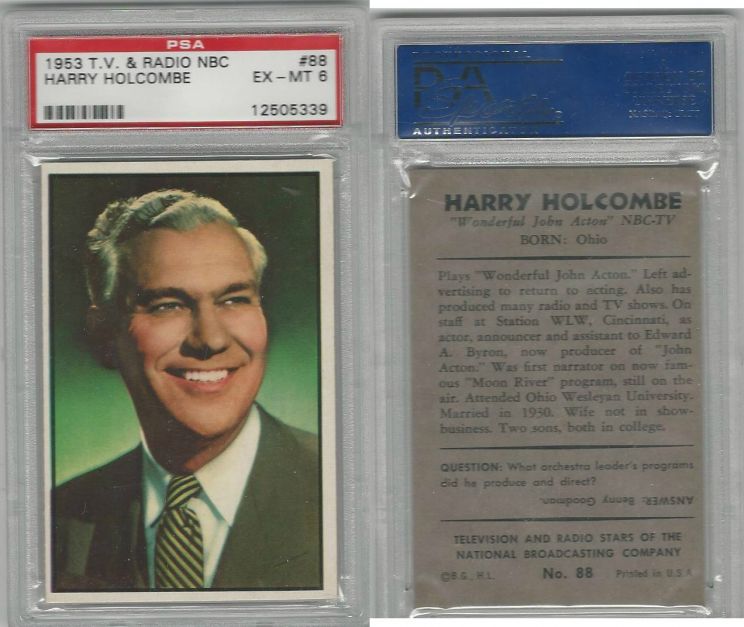 Harry Holcombe