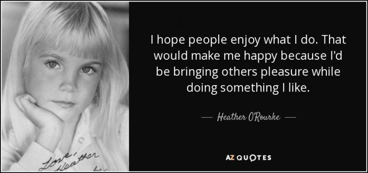 Heather O'Rourke