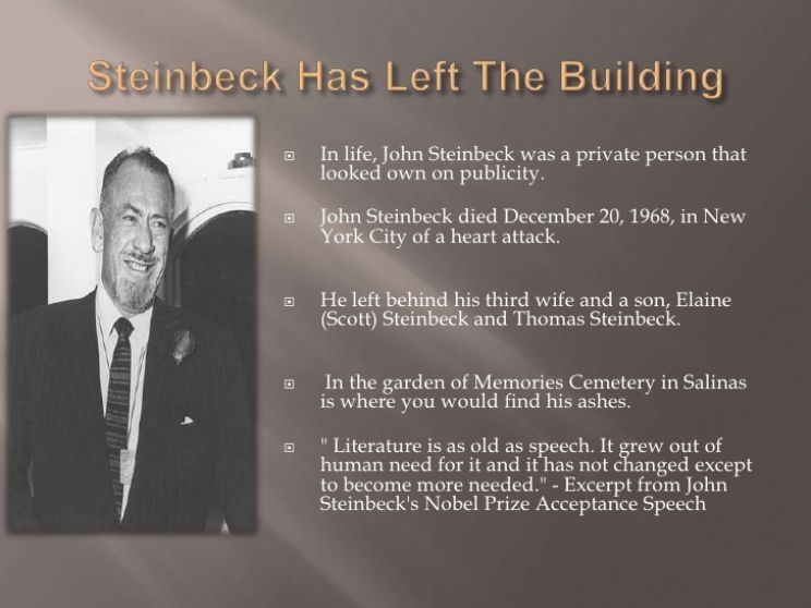 John Steinbeck