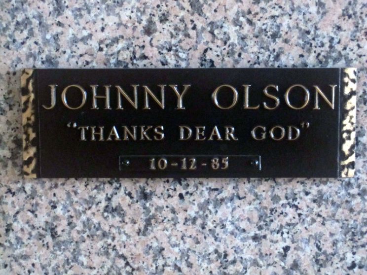 Johnny Olson