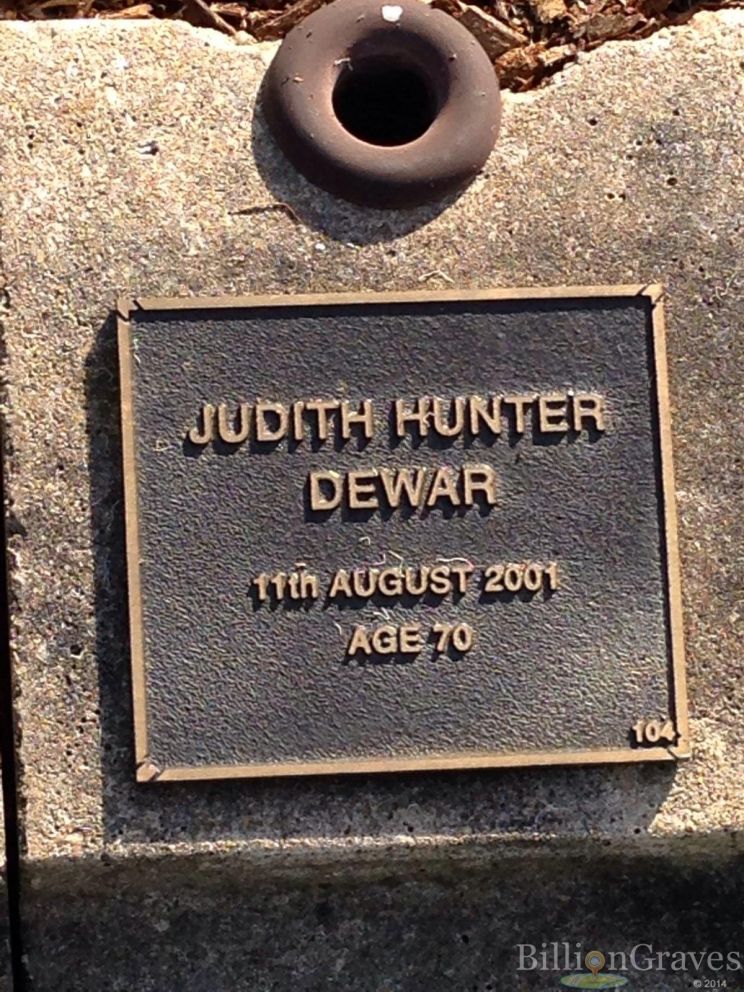 Judith Hunter