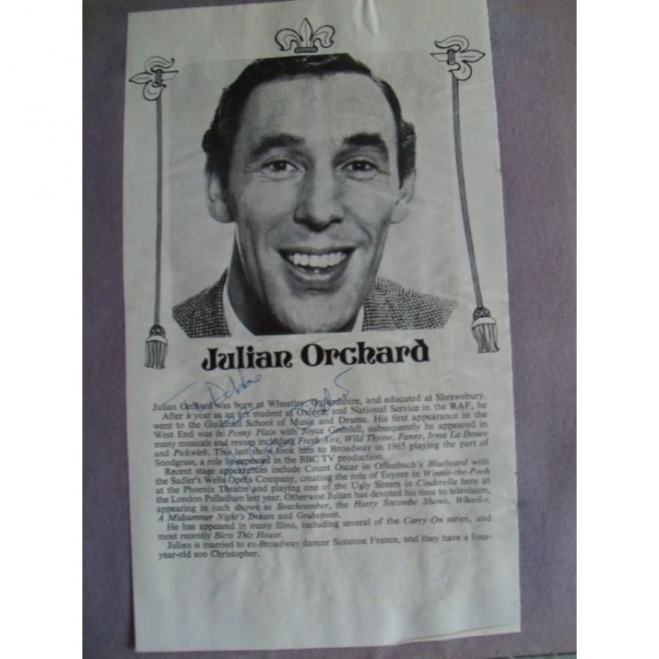 Julian Orchard