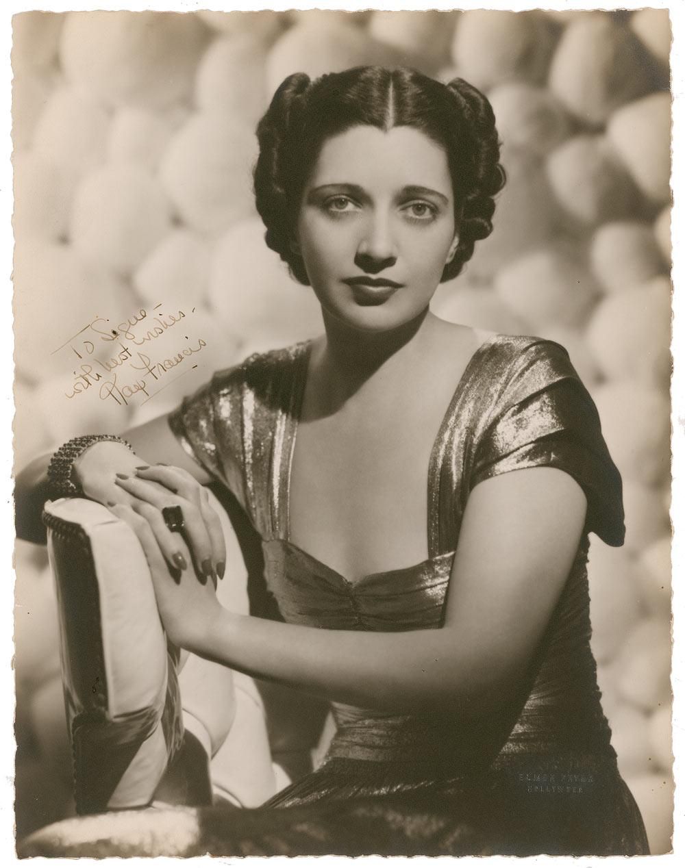 Kay Francis. 