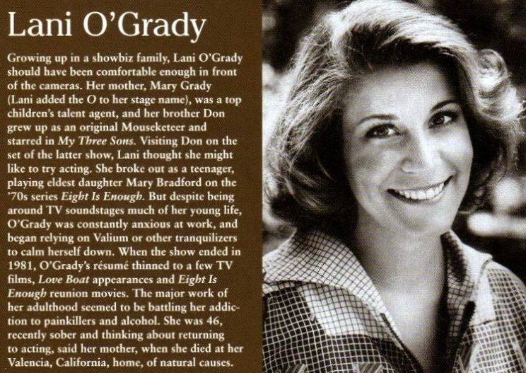 Lani O'Grady's Biography, Although Lani O'Grady retired from...