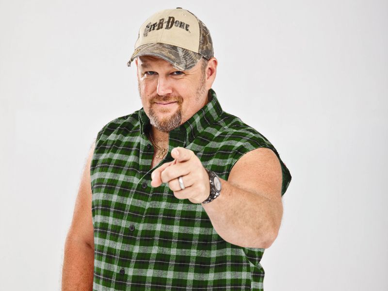 Larry the Cable Guy. 