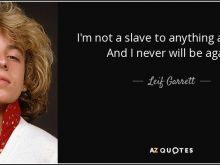 Leif Garrett