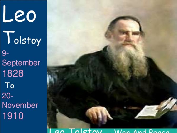 Leo Tolstoy