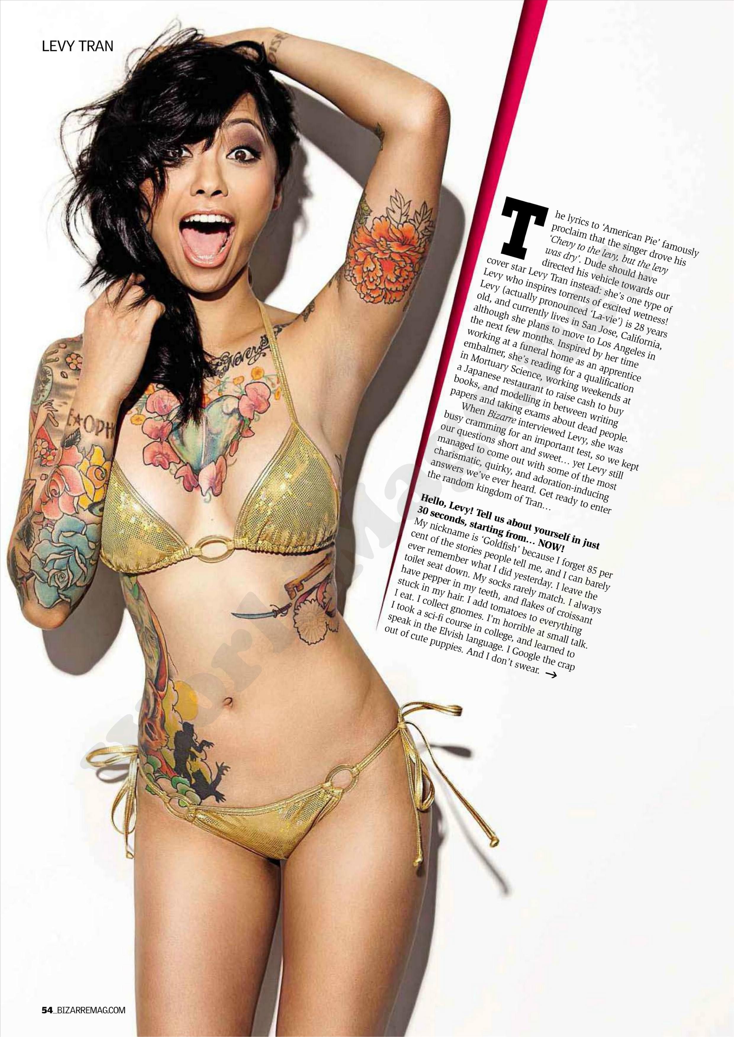 Levy tran topless