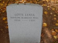 Lotte Lenya