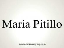 Maria Pitillo