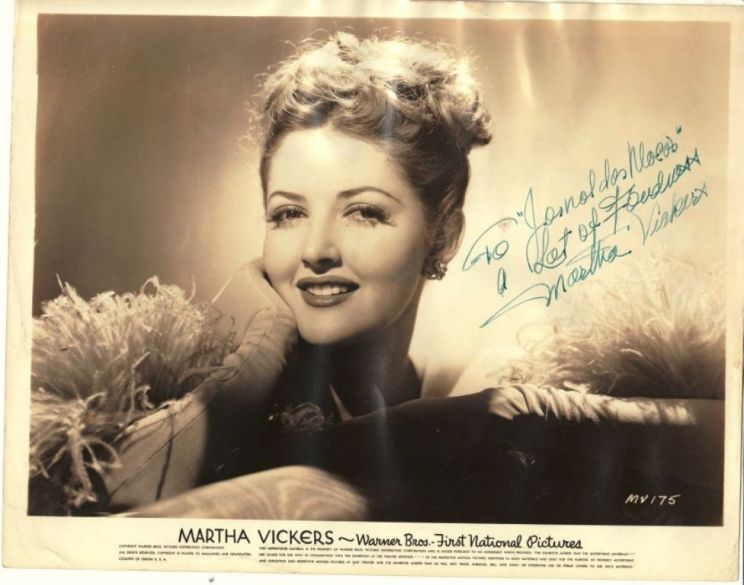 Martha Vickers